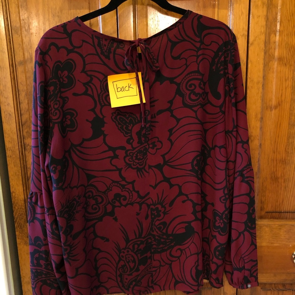 LONG SLEEVE LOFT BLOUSE